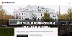 Desktop Screenshot of fraktkedjanvast.se